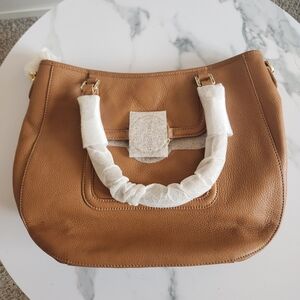 NWT Tory Burch Brown Leather Purse